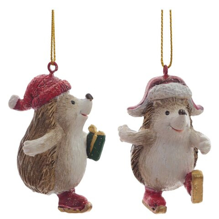 GAEM Изделие декоративное подвесное "Ёжик", L4 W4 H6 см, 2в.