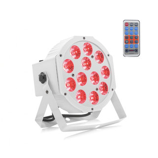 Прожектор Led mini par 12*12w (RGBWA+UV, белый корпус)