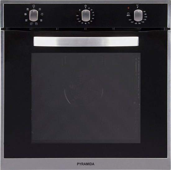 Электрический духовой шкаф PYRAMIDA F 84 BLACK SSF (70)