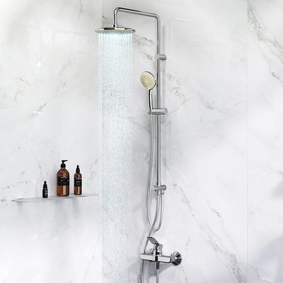 F40885A24 X-Joy, набор: душевая система, смеситель д/душа, хром, шт.