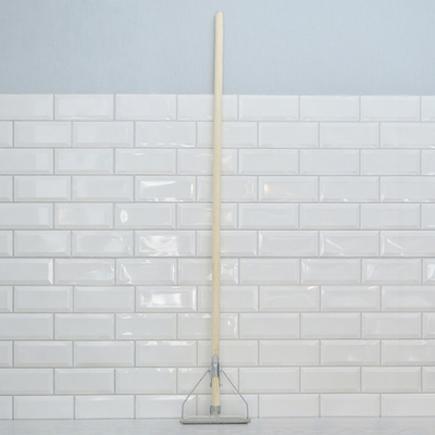 Тряпкодержатель металлический с деревянным черенком