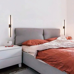 Бра Cloyd LINEAS-B W1 / выс. 60 см- 4000K - черный матовый (арт.20860)