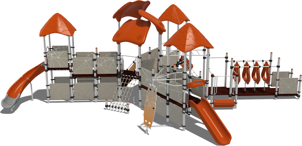 Детский городок Мальта Vector ДГ050.2.10 для игровых площадок 7-12 лет