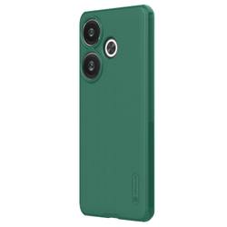 Усиленный двухкомпонентный чехол зеленого цвета (Dark Green) от Nillkin для Xiaomi Redmi Turbo 3, серия Super Frosted Shield Pro