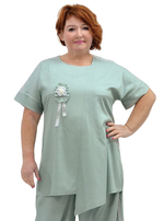 Туника из тенсела Полынь