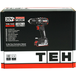 Дрель аккумуляторная 20V (без АКБ и ЗУ) TEH TDBL1020