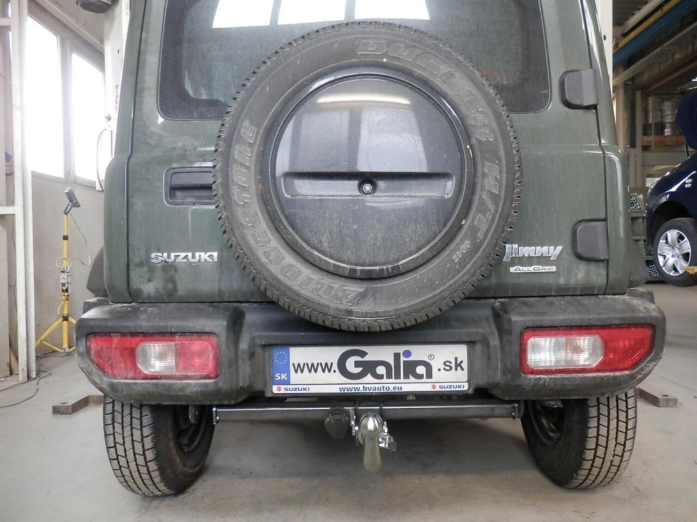Фаркоп оцинкованный Galia S137C для SUZUKI Jimny, offroad, 2018-(паспорт и сертификат в комплекте)(без электрики)
