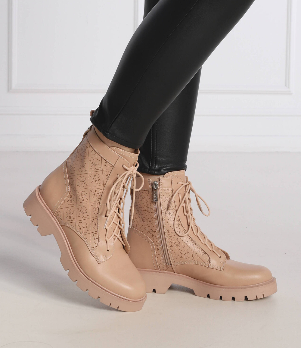 ботильоны raziela3 Guess - бежевый(FL7RZ3 LEA10)