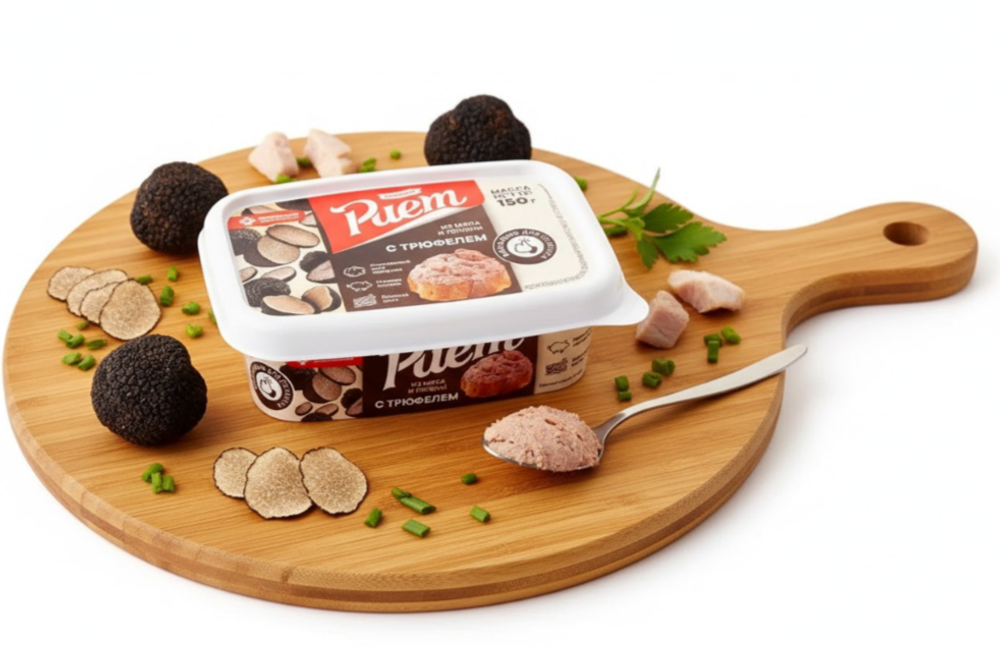 Намазка из мяса Риет с трюфелем 150г. Брест