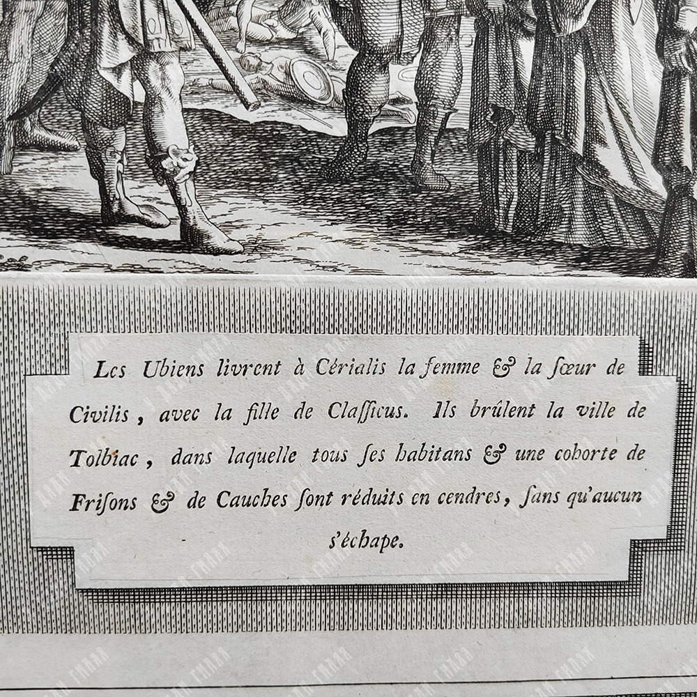 Темпеста А. Предательство убиев по рис. Отто ван Веена. Гравюра. 1770 г.