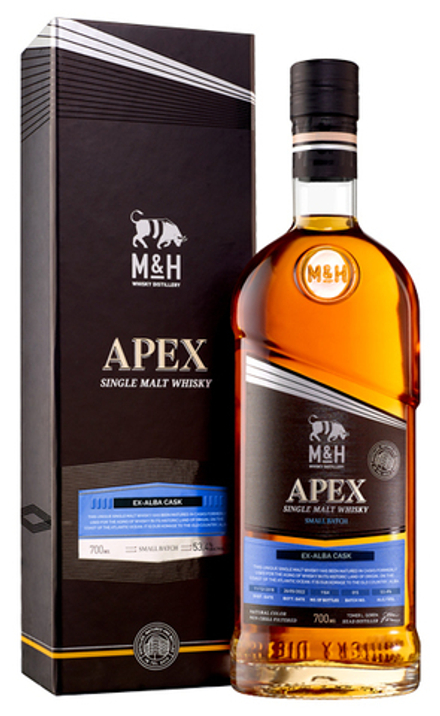 Виски M & H Apex ex-Alba Cask 53,4% 0,7 л