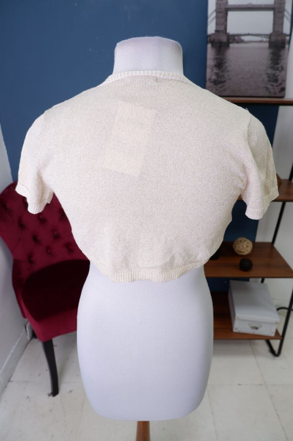 Болеро Oggi с люрексом 40 размер