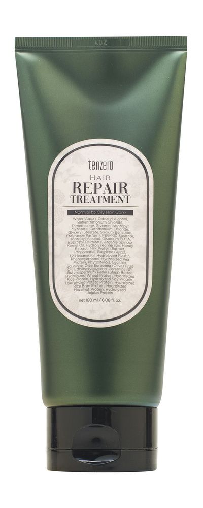 Маска для нормальных и жирных волос TENZERO Hair Repair Treatment Normal To Oily Hair Care 180 мл