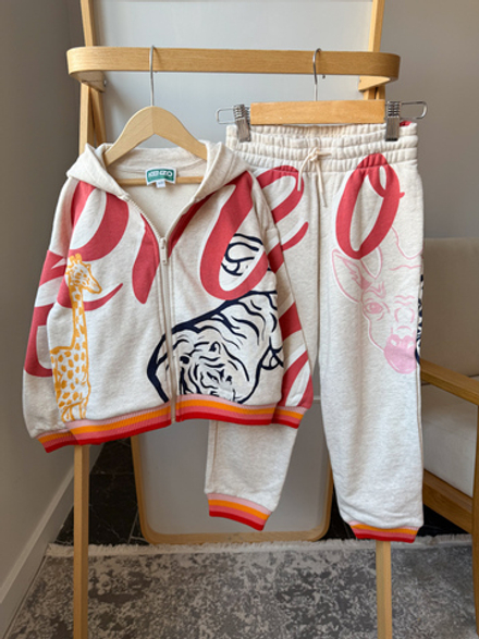 Новый хлопковый костюм Kenzo, 110