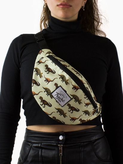 Поясная сумка Travel. Динозавр