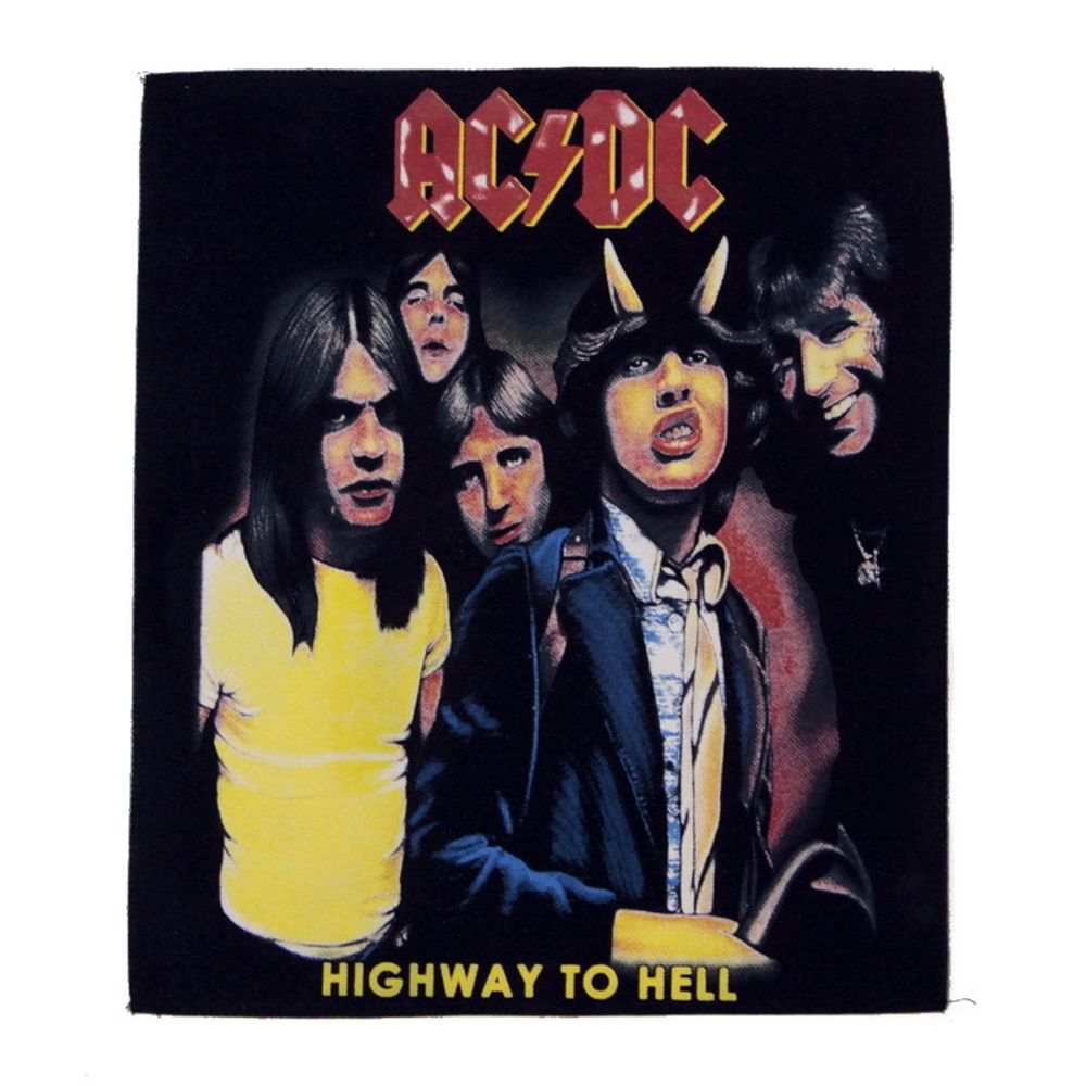 Нашивка спиновая AC/DC Highway To Hell