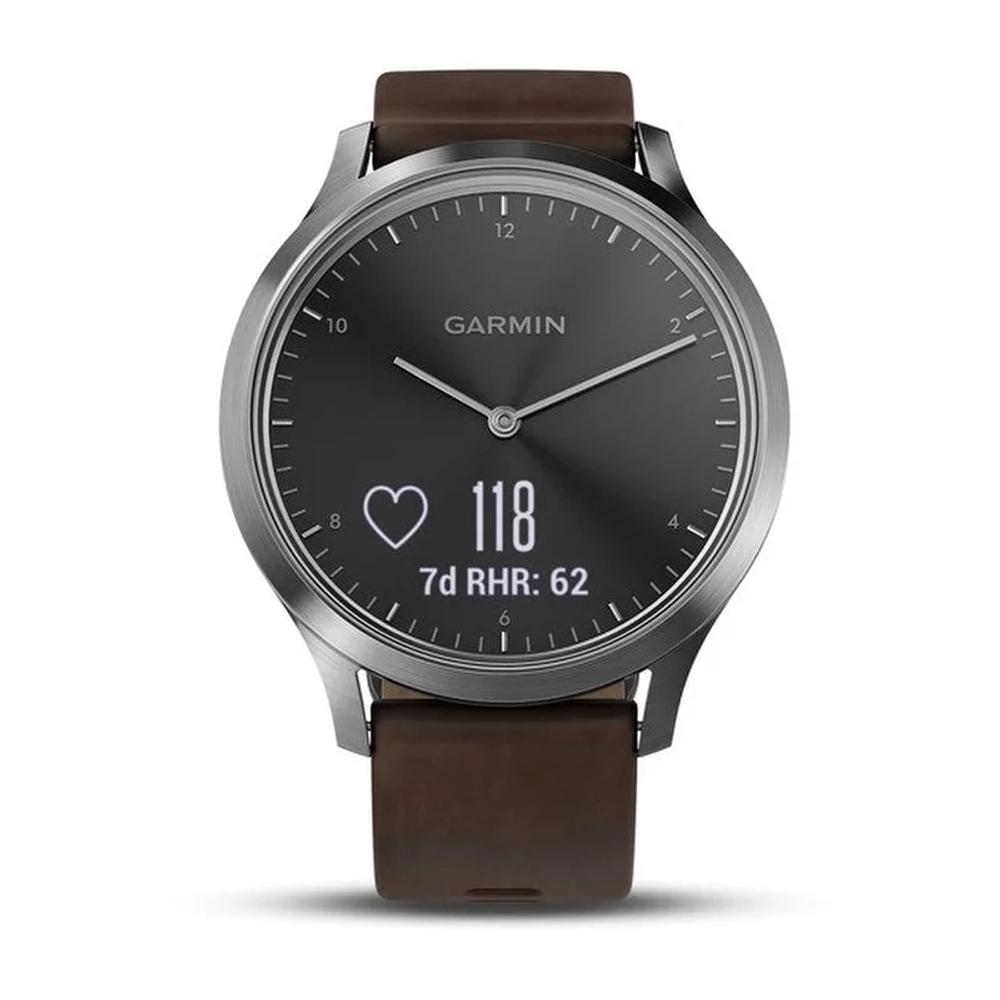 Часы для фитнеса Garmin vivomove HR, серебряные, 010-01850-24