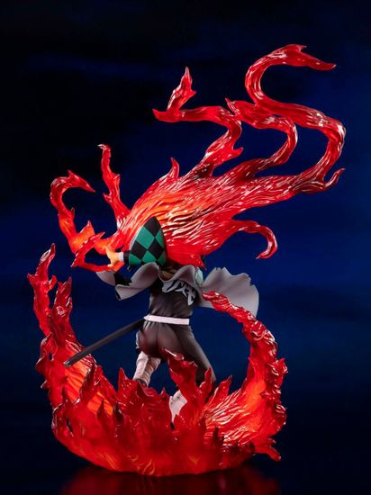 Фигурка Tamashii Nations Figuarts Zero Demon Slayer: Kimetsu no Yaiba Tanjiro Kamado Hinokami Kagura / Фигурка по мотивам аниме "Истребитель демонов", Тандзиро Камадо