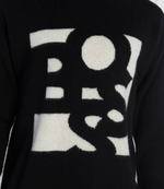 Хлопковый свитер loskar BOSS BLACK - черный(50477350)