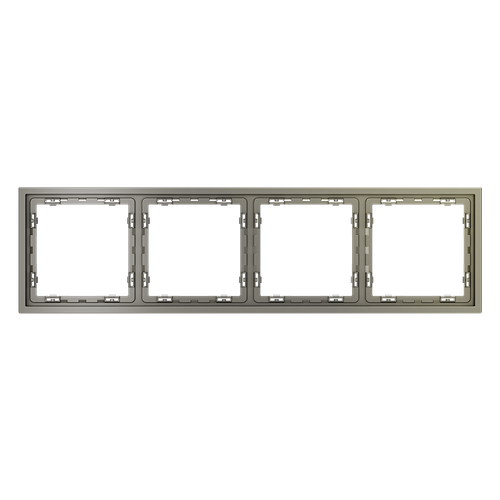 Рамка пластиковая VOLTUM S70 на 4 поста, (шелк)