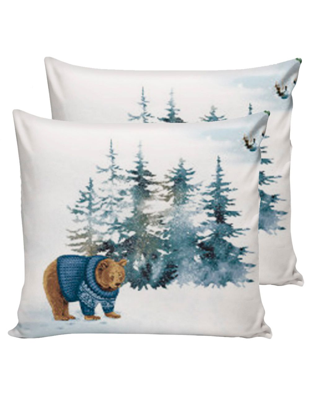 Наволочка комплект 2шт перкаль Сказка "Чародейка" 70x70 см на молнии