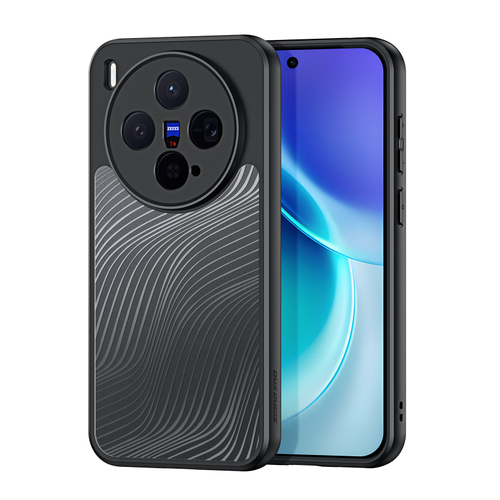 Чехол с мягкими черными рамками для Vivo X300, серия Aimo Series Case от Dux Ducis