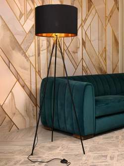 Торшер напольный с абажуром в гостиную Лофт