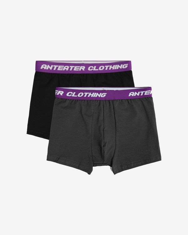 Трусы набор Anteater Boxers Черные и Серые - фото 1