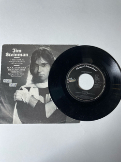 Винтажная виниловая пластинка LP Jim Steinman The Storm / Rock And Roll Dreams Come Through (Holland 1981) 7 дюймов