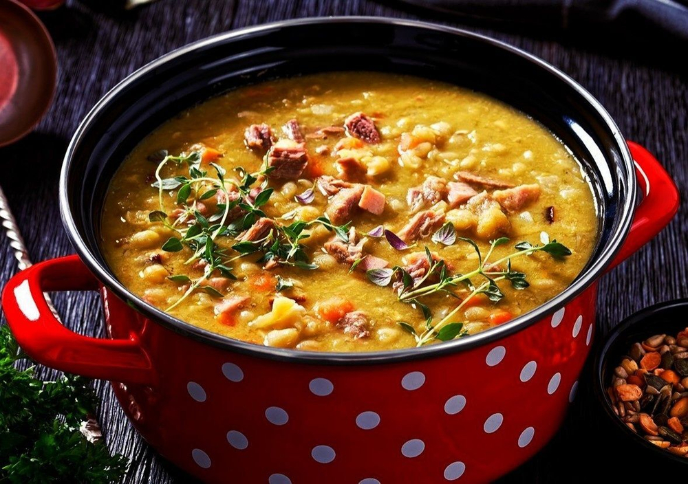 Смесь для супа Гороховый с копчёностями. Трапеза На Первое 130 г х 3 шт