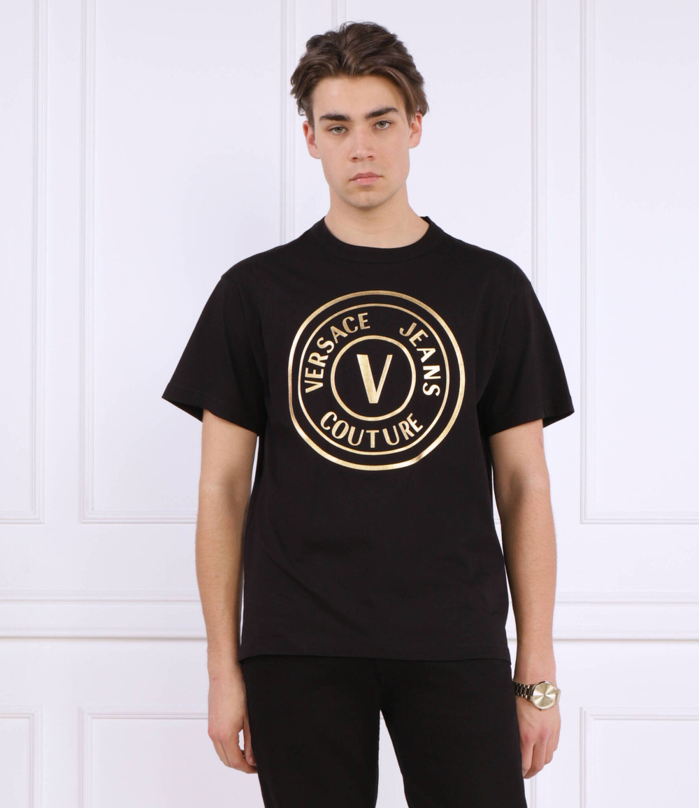 Футболка Versace Jeans Couture - черный(74GAHT05CJ00T)