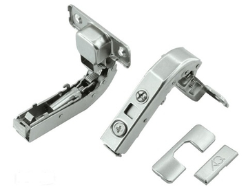 Петля +90 внутренняя Clip с эксцентриком с доводчиком в упаковке (с заглушками) AQ