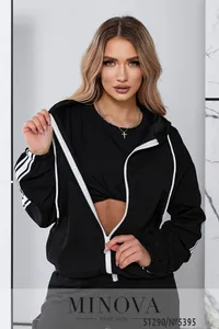 Костюм 5395-черный Minova