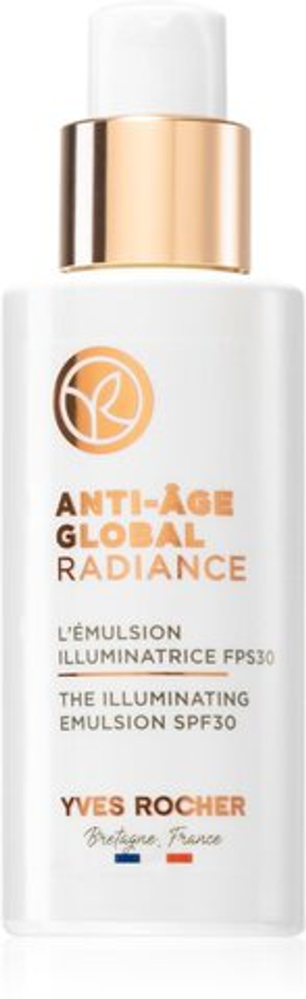Yves Rocher Anti-Age Global - осветляющая эмульсия SPF 30 /   50  ml  / GTIN 3660005419190