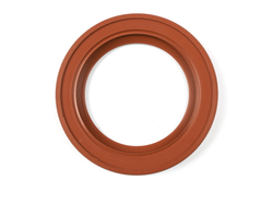 Сальник 75х102х10 а/м КАМАЗ коленчатого вала передняя (красный с губой/FPM+MKV) Резинотехника г. Балаково ( ОЕ РТ740.1005034 (МКВ) )