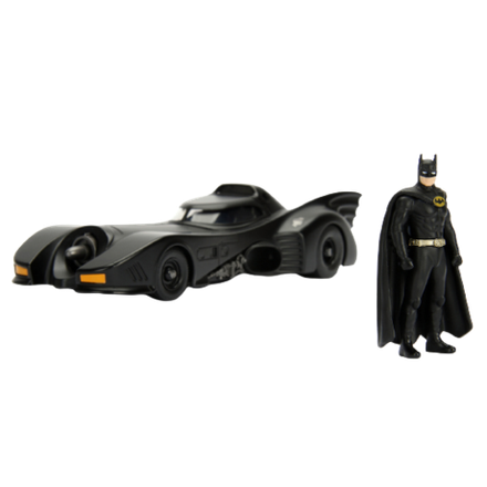 Набор Jada Toys Машинка с Фигуркой 1989 Batmobile 2.75" 1:24 W/Batman