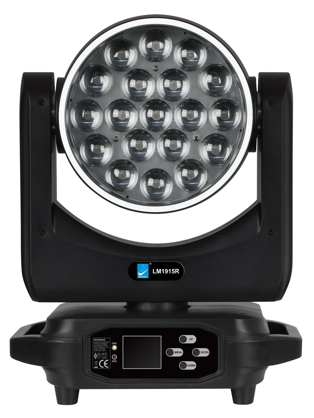 Вращающаяся голова WASH 19X15W RGBW + LED STRIP