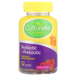 Culturelle, Жевательные мармеладки с пробиотиками и пребиотиками, ягодное ассорти, 52 жевательные таблетки