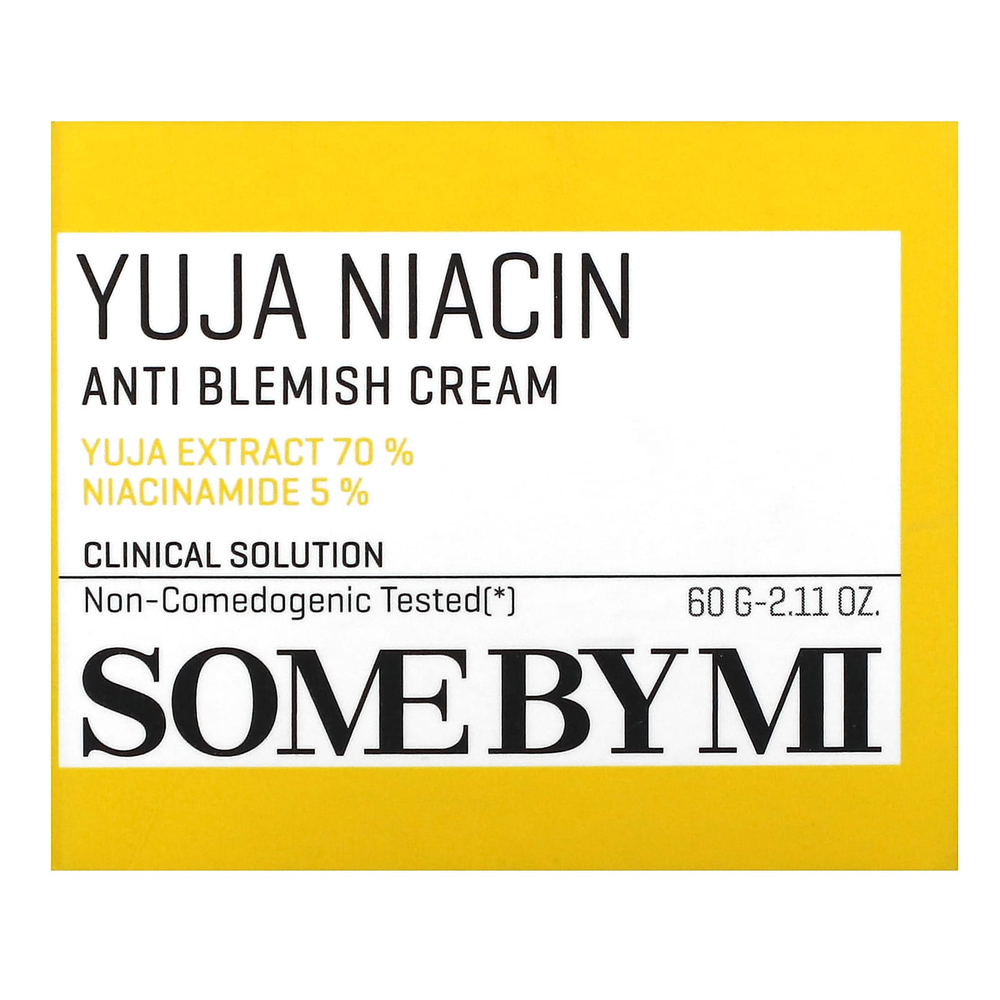 SOME BY MI, Yuja Niacin, крем против высыпаний, 60 г (2,11 унции)
