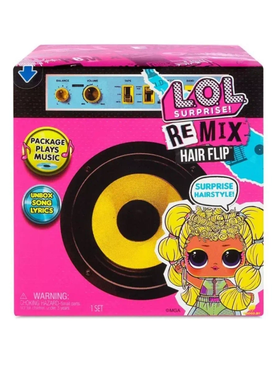 Кукла Lol Remix Hair Flip Лол с волосами маленькая оригинал