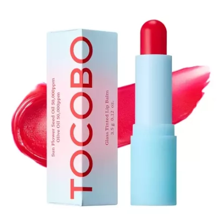 Крем-бальзам для губ TOCOBO Glass Tinted Lip Balm 011 FLUSH CHERRY