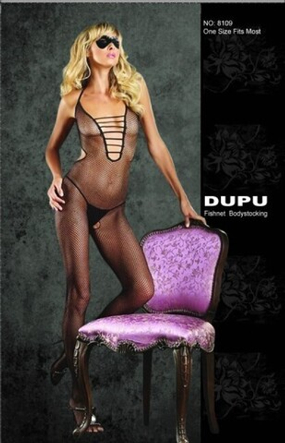 Комбинезон с глубоким вырезом OS (42-46) (Цвет: черный)