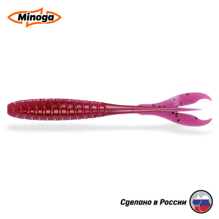 Силиконовая приманка "Minoga" PULSAR 6,0"(4шт) 152мм, 10 гр, цвет 021