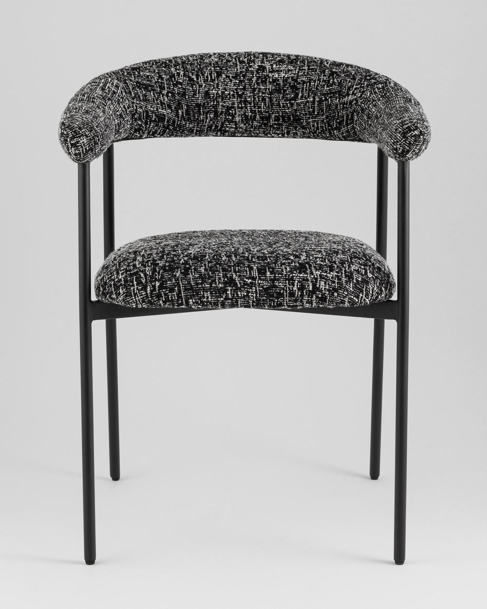 Стул обеденный Toko черно-белый