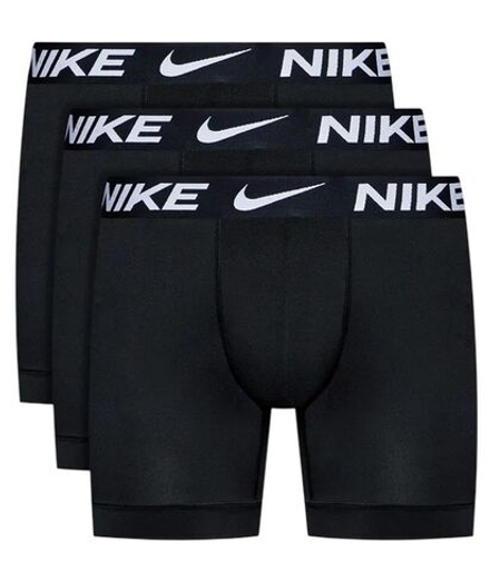 Боксерки теннисные Nike Dri-Fit Essential Micro Boxer Brief 3P - Black