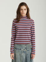 Женская Водолазка Quince Stripe Turtleneck