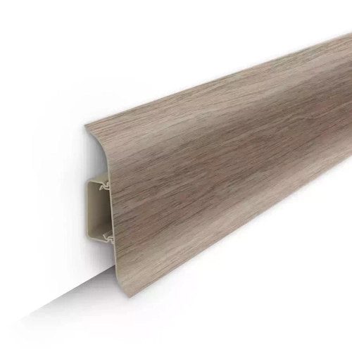 Плинтус ПВХ Идеал Классик 211 Дуб рустик 2200х70х22 мм