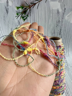 Пряжа  шишибрики узелки шишечки