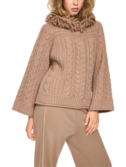 Свитер из шерсти и кашемира (Knitted in Germany)