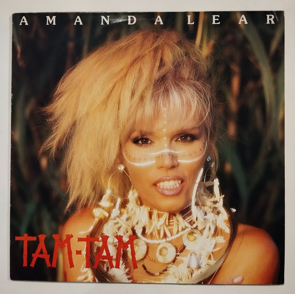 Винтажная виниловая пластинка LP Amanda Lear Tam Tam (Germany 1983)